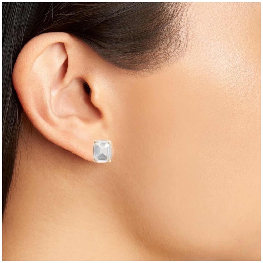 NWT Kate Spade Mismatched Faceted Stud Earrings - Picture 2 of 7